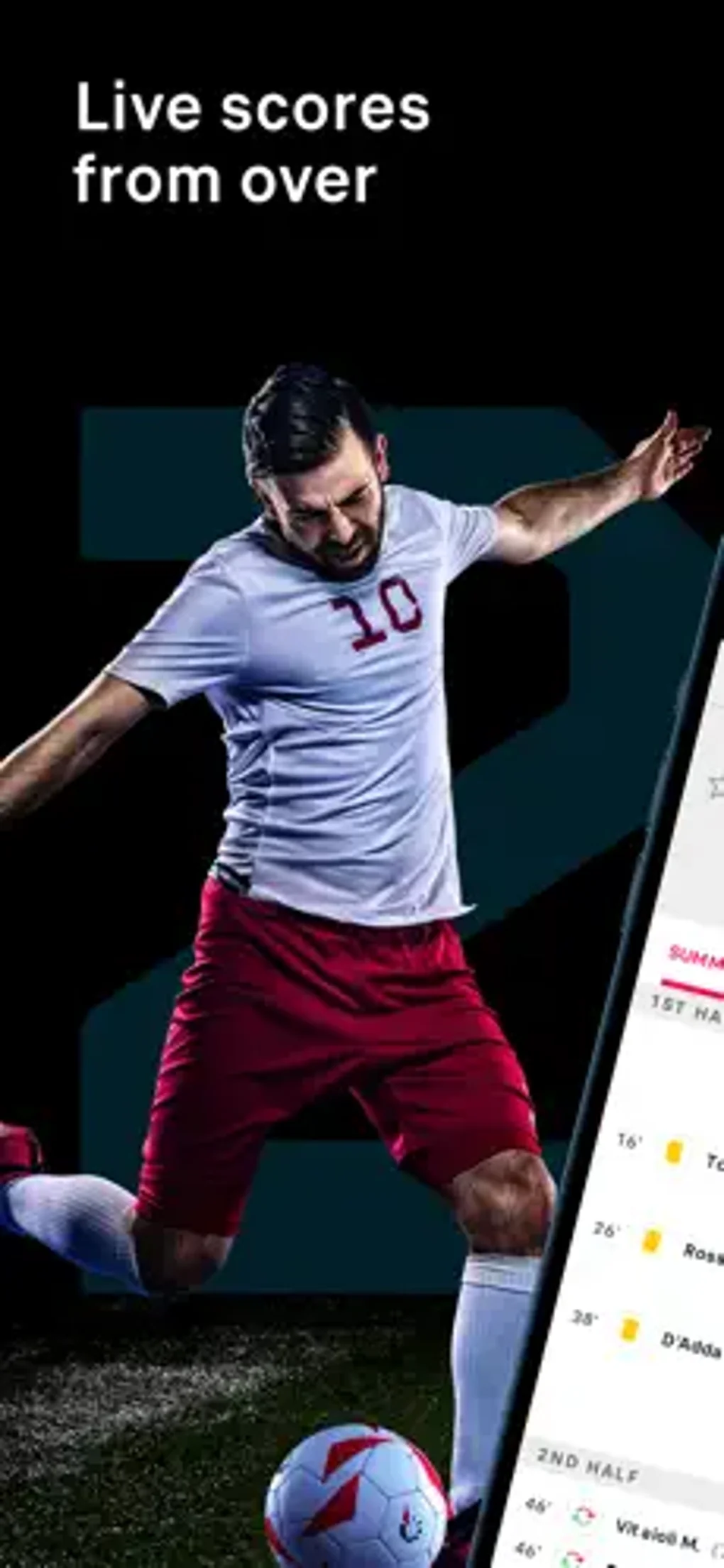 Flash soccer scores deals